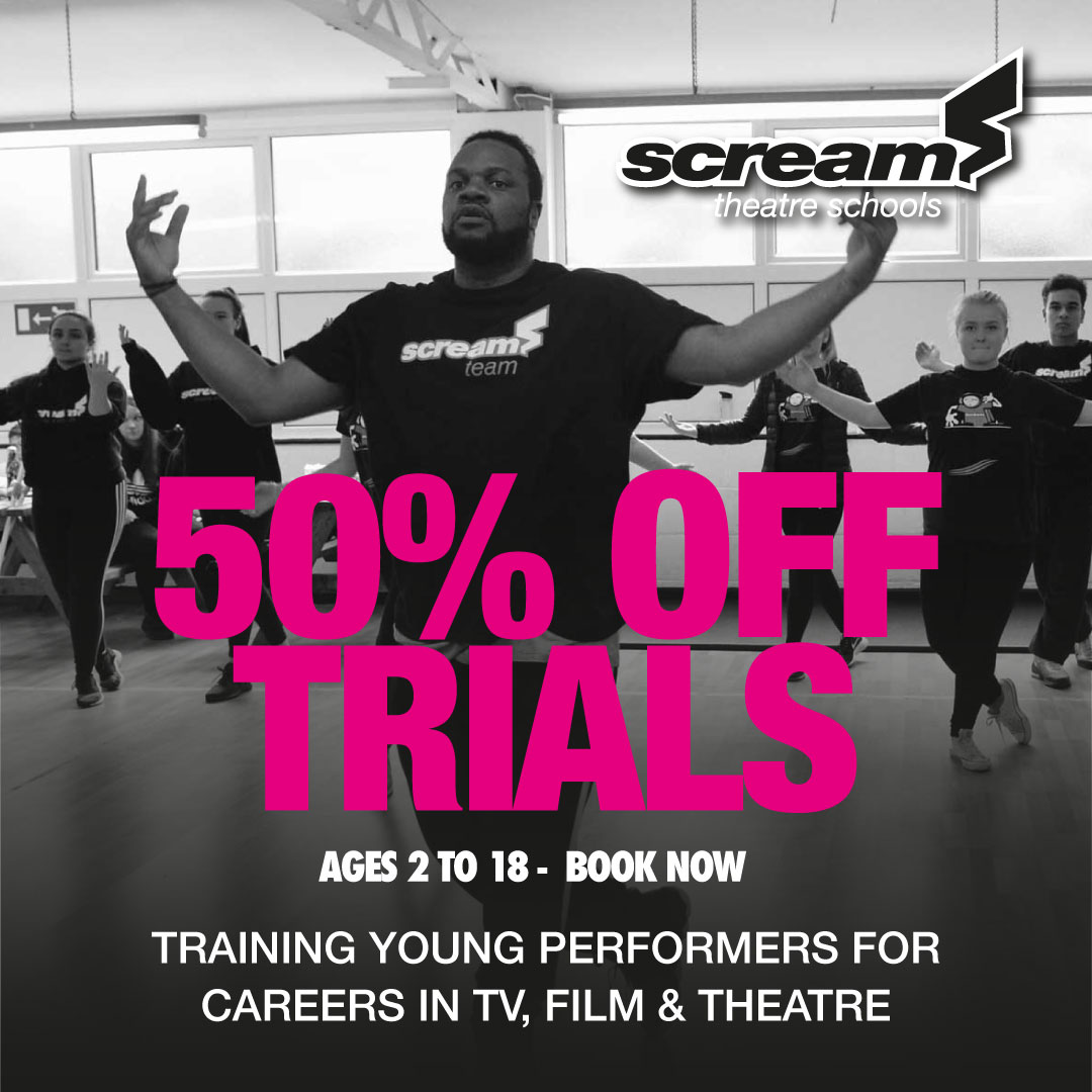 Half Price Virtual Trials at Scream Theatre Schools Blackpool